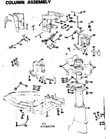 Column assembly