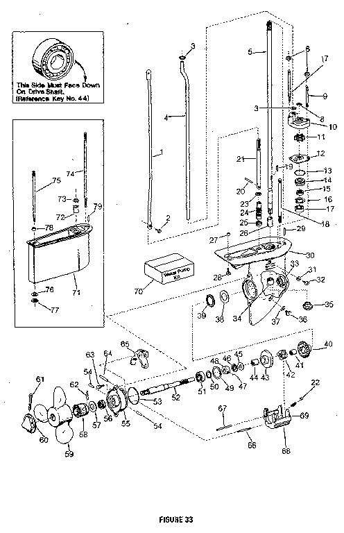 Gear housing assembly