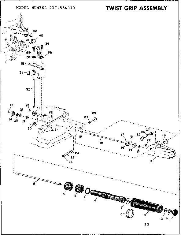 Twist grip assembly