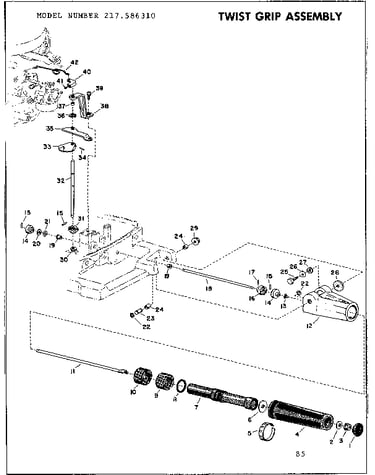 Twist grip assembly