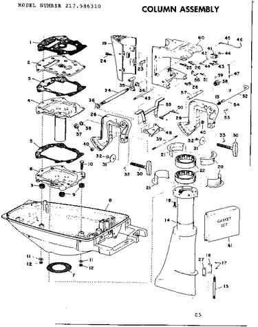 Column assembly