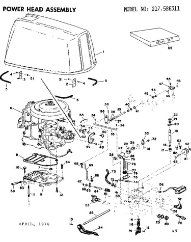 Power head assembly