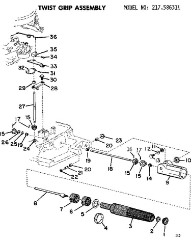 Twist grip assembly