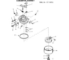 Craftsman 217586311 carburetor assembly diagram