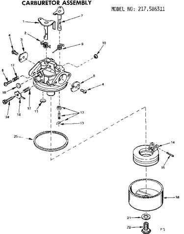 Carburetor assembly