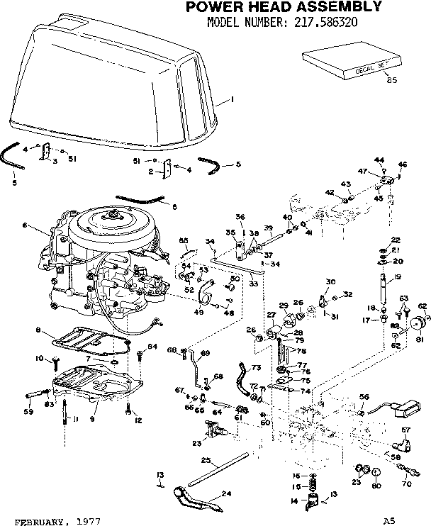 Power head assembly