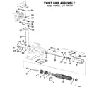 Craftsman 217586320 twist grip assembly diagram