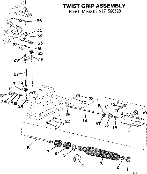 Twist grip assembly