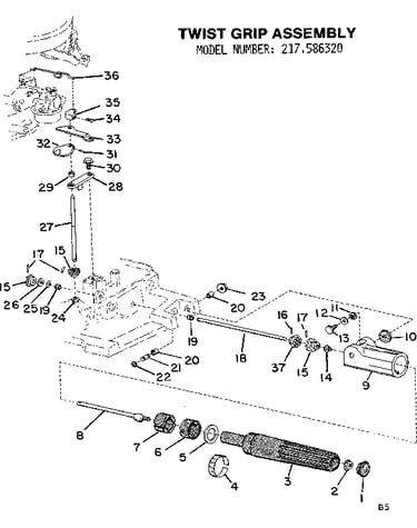 Twist grip assembly