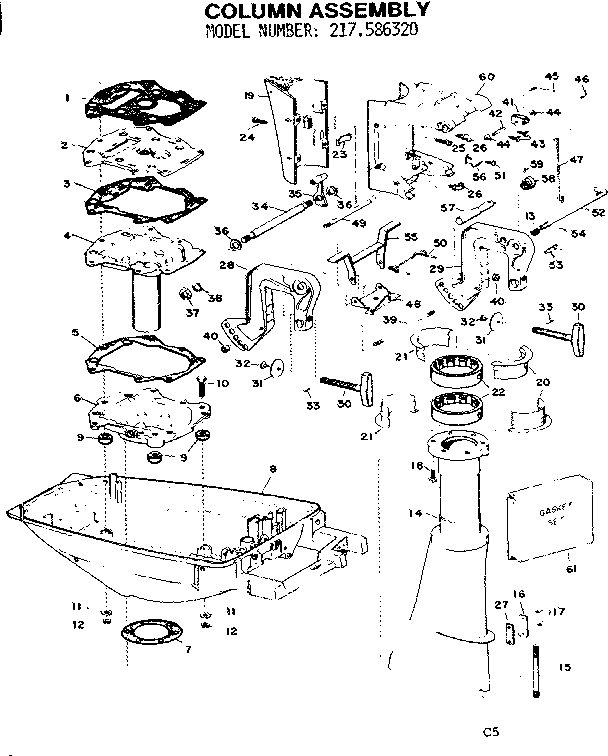 Column assembly