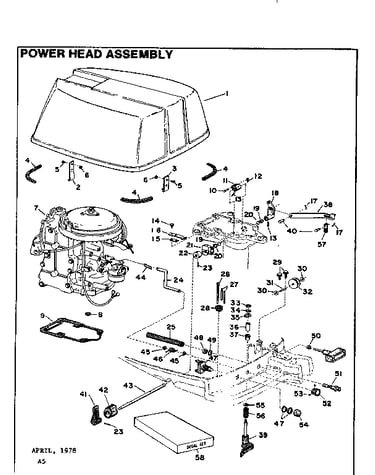 Power head assembly