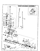 Gear housing assembly