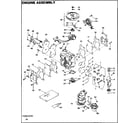 Craftsman 217586330 engine assembly diagram