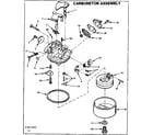 Craftsman 217586330 carburetor assembly diagram