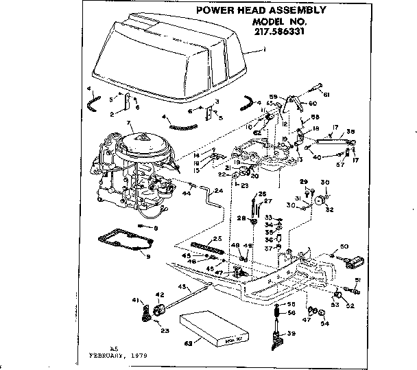 Power head assembly