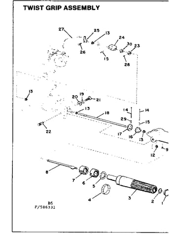 Twist grip assembly