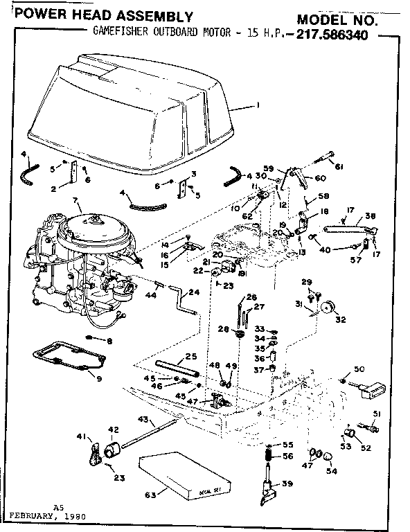 Power head assembly