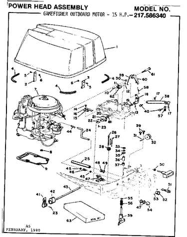 Power head assembly