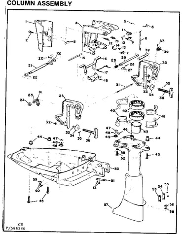 Column assembly