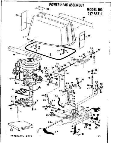 Power head assembly