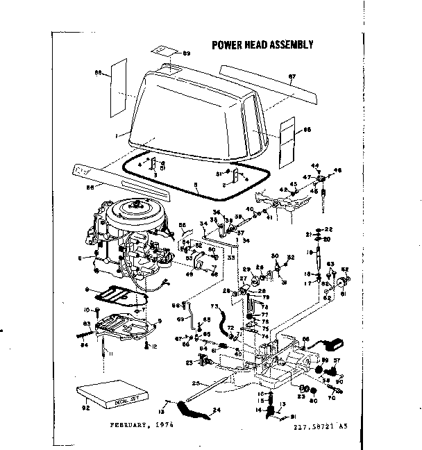 Power head assembly