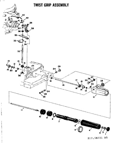 Twist grip assembly