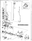 Gear housing asm