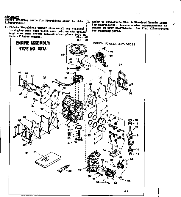 ENGINE ASSEMBLY