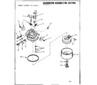 Craftsman 21758761 carburetor asm diagram