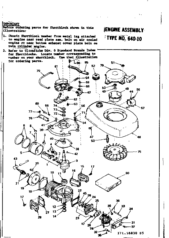 ENGINE ASSEMBLY