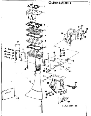 Column assembly