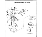 Craftsman 21758850 carburetor assembly diagram