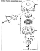 Rewind starter assembly