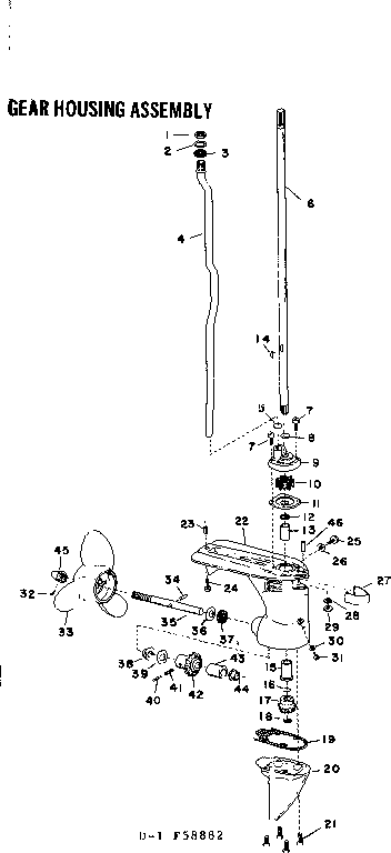 GEAR HOUSING ASM