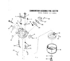 Craftsman 21758882 carburetor asm diagram