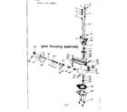 Craftsman 21758891 gear housing assembly diagram