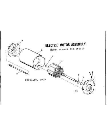 Electric motor assembly