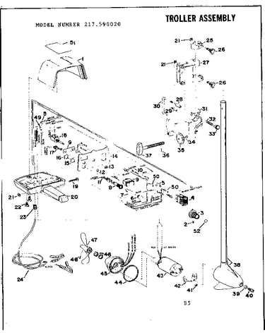 Troller assembly