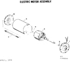 Craftsman 217590030 electric motor assembly diagram