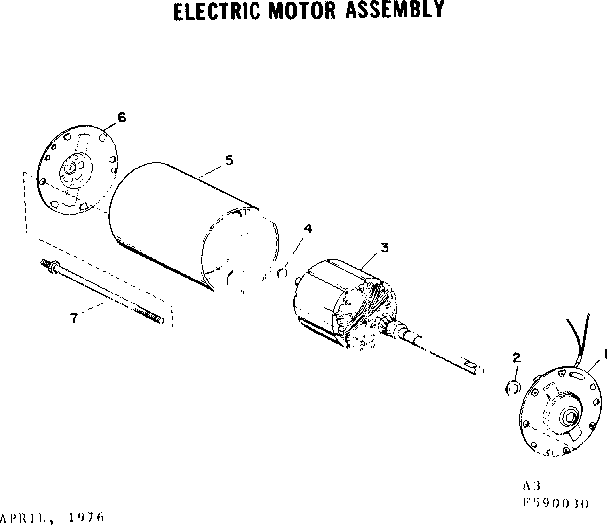 Electric motor assembly