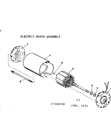 Electric motor assm
