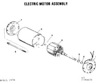 Craftsman 217590070 electric motor assembly diagram
