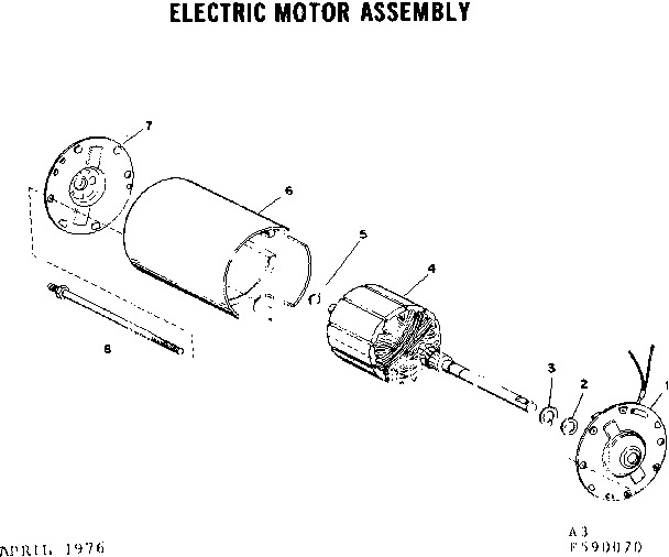 Electric motor assembly