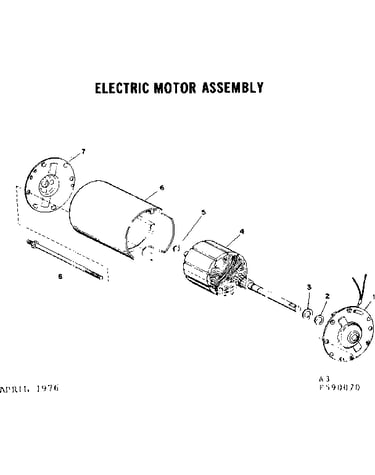 Electric motor assembly