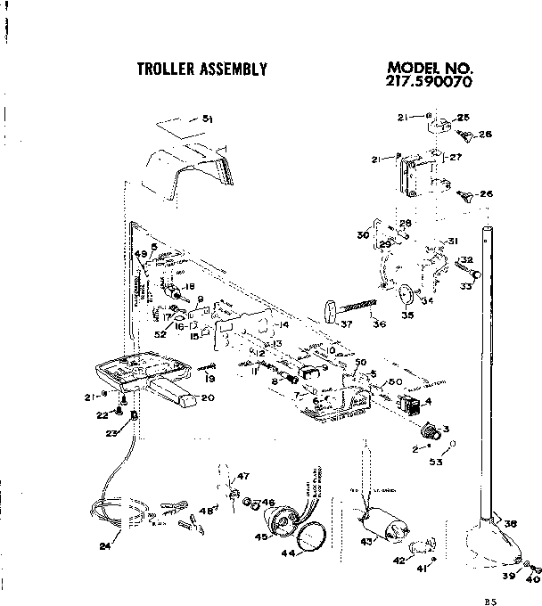Troller assembly