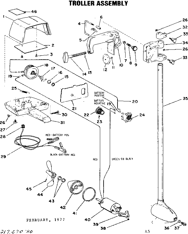 Troller assembly
