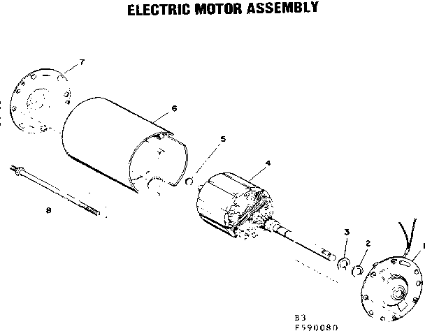 Electric motor assembly