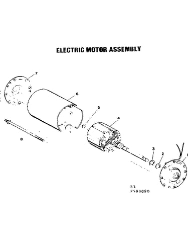 Electric motor assembly