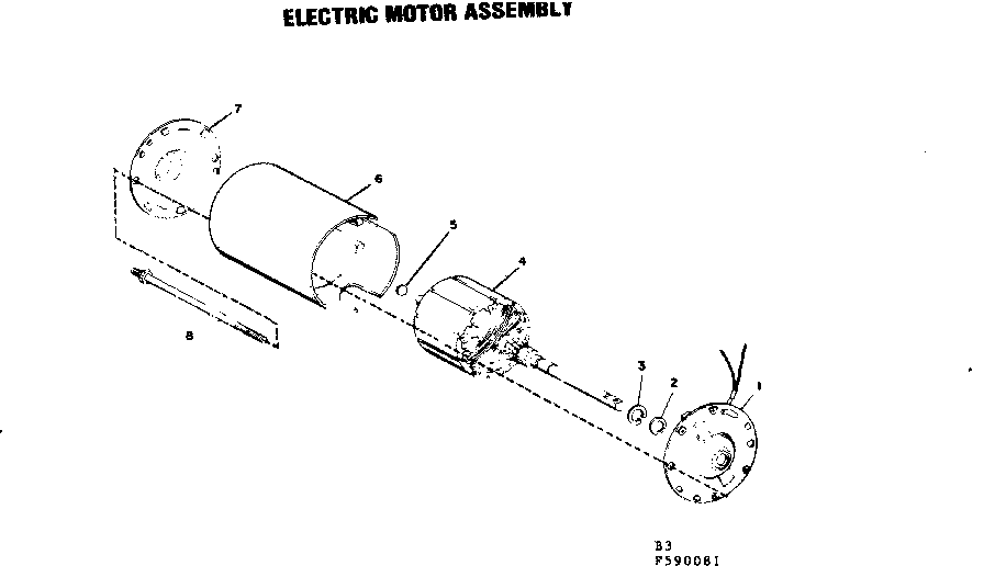 ELECTRIC MOTOR ASSEMBLY