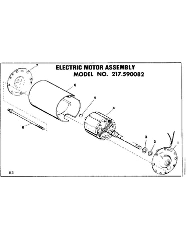 Electric motor assembly